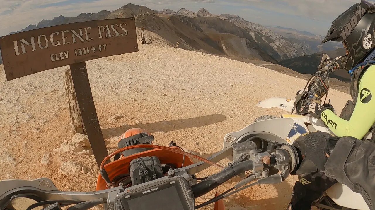 Imogene Pass - To the summit!