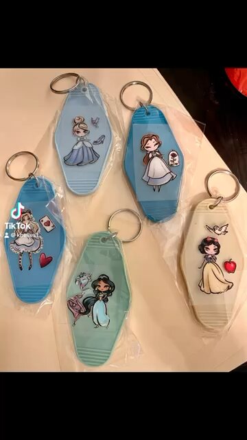 Motel Key Chains