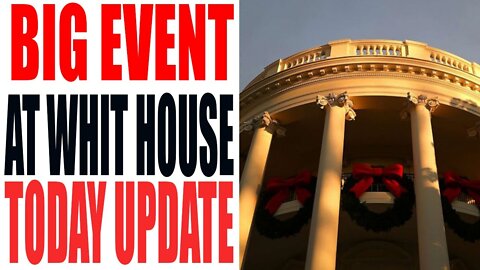 BIG EVENTS ARE ABOUT TO BE HAPENING AT WHITE HOUSE - TRUMP NEWS