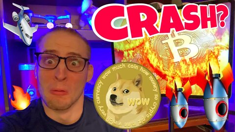 Will Dogecoin & Bitcoin CRASH BIG TOMORROW? ⚠️ 🚨 ⚠️ 🚨 ⚠️