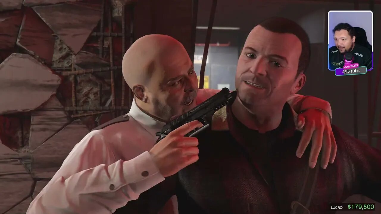 GTA V - História [VOD da LIVE] #01