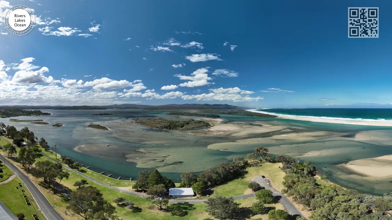 Windswept Beauty: A Drone Flight from Captain Stevenson's Point Mallacoota 5 Oct 2023