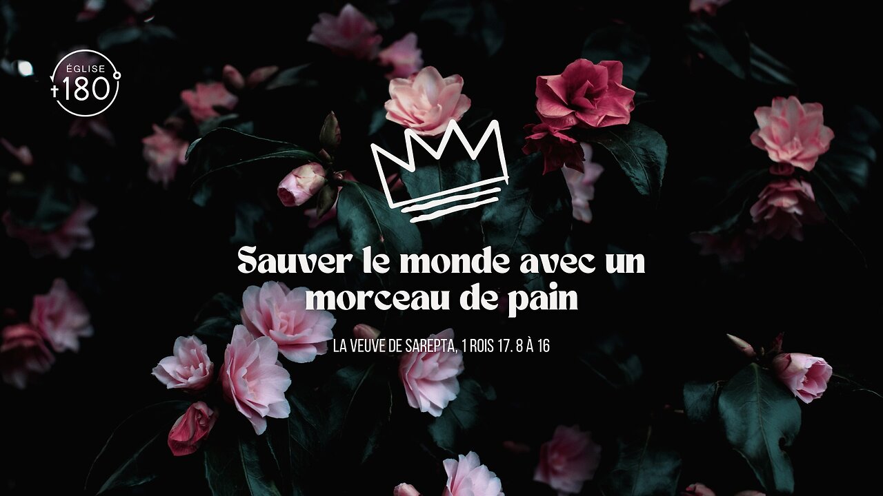 Sauver le monde avec un morceau de pain