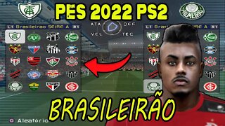 PES 2022 PS2 BRASILEIRÃO ATUALIZADO NOVEMBRO COM 2 NARRAÇÕES EDITOR MR GAMES