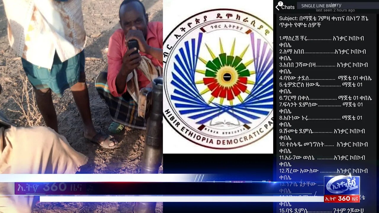 Ethio 360 Daily News Tuesday April 06, 2021