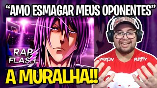 REACT Rap do Murasakibara 2 (KNB) - A GRANDE MURALHA // Flash Beats (Prod.Riick Palmieri)