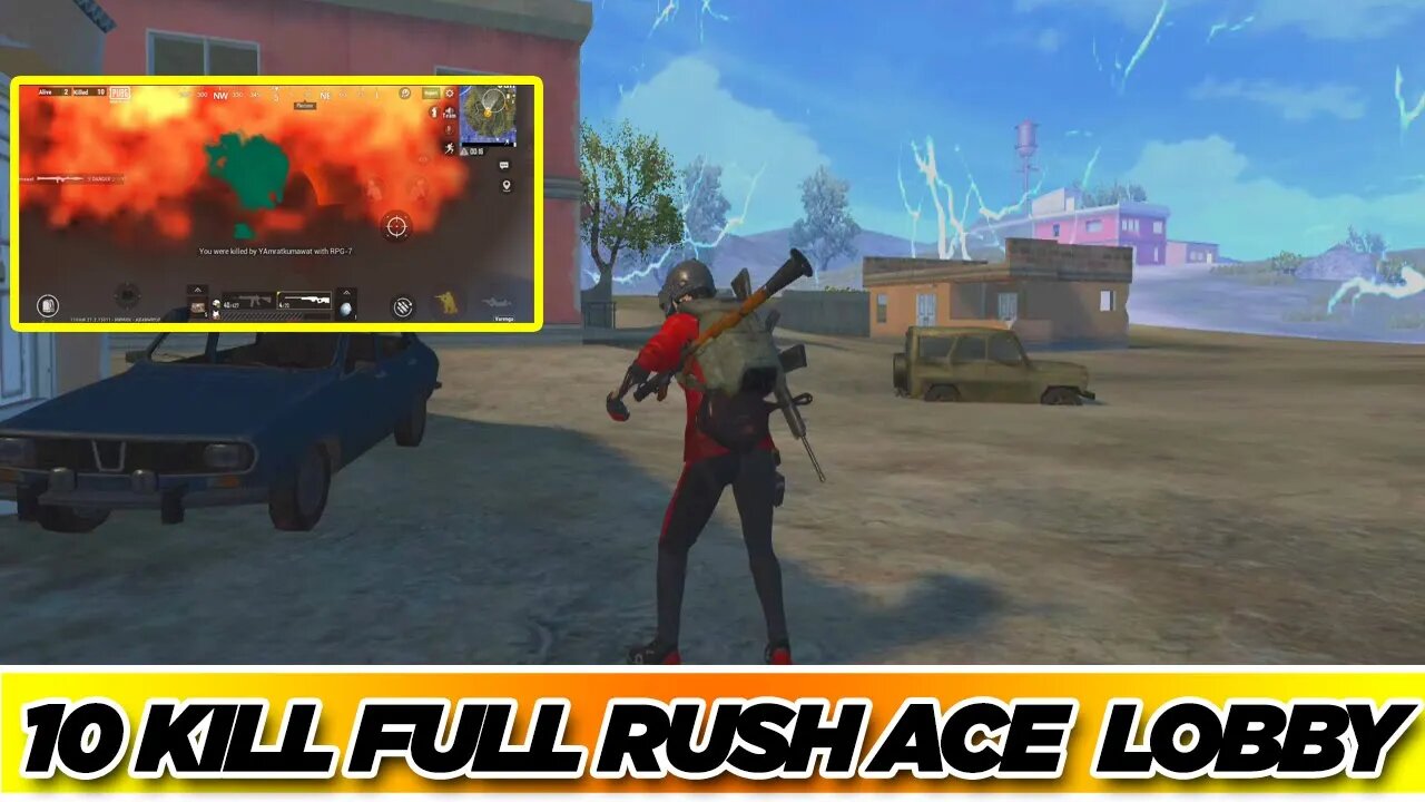 10 KILL Full Rush ACE LOBBY Gameplay in PUBG Mobile Lite | PUBG Lite RPG KILL ME | DANGER GAMING