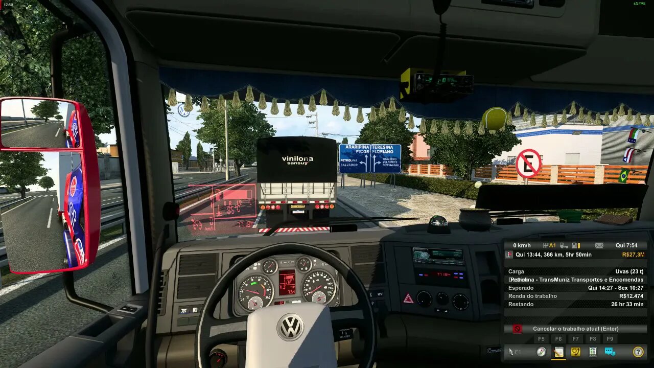 BREJO SANTO/CE x PETROLINA/PE - EAA 1.44 - EURO TRUCK SIMULATOR 2 1.44