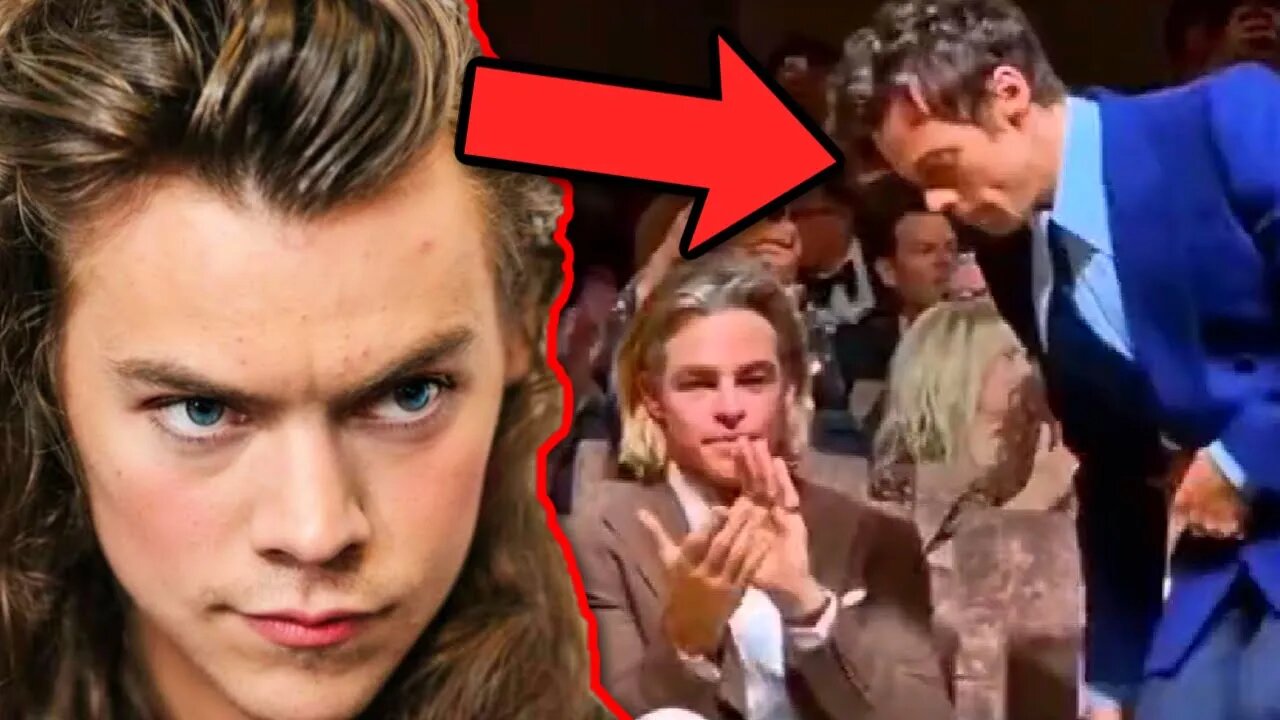 Watch Harry Styles SPIT On Chris Pine! What Is WRONG With Hollywood?