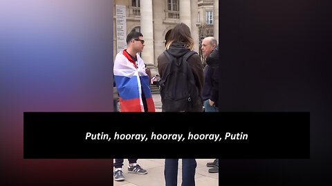 Reaction of Europeans to Russian flag