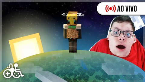 MINECRAFT, mas uma ABELHA me LEVA PRO ESPAÇO ???