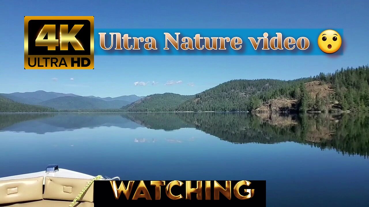 4k Ultra Nature cinematic shot video