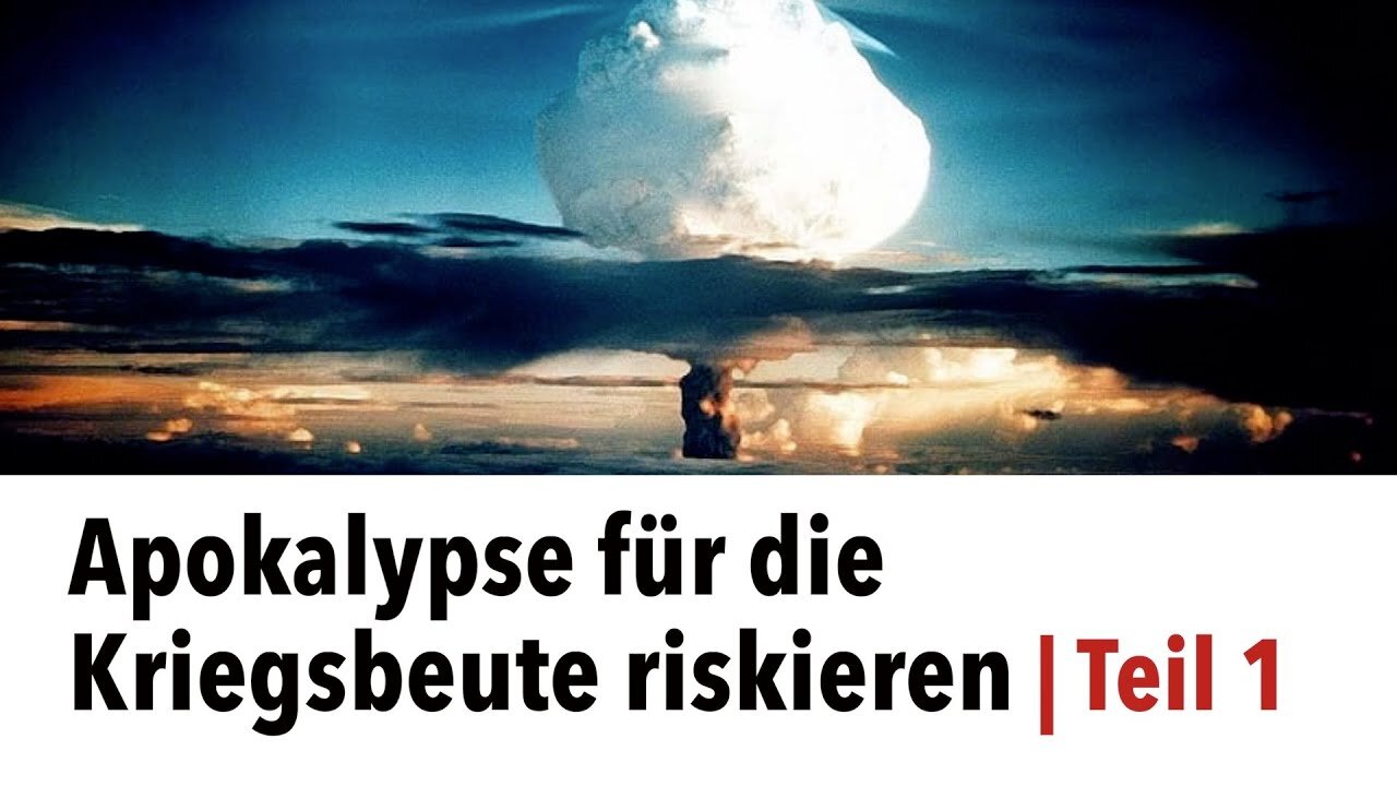 Apokalypse für die Kriegsbeute riskieren - Andrew Cockburn Teil 1