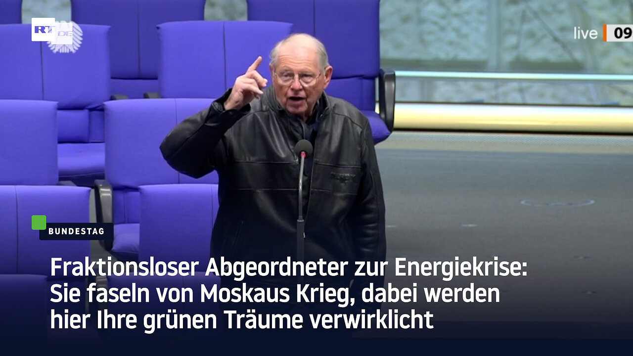 Energiekrise: Sie faseln von Moskaus Krieg, dabei werden hier Ihre grünen Träume verwirklicht