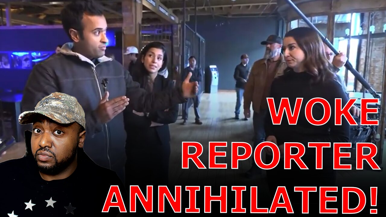 Vivek Ramaswamy GOES OFF On WOKE Washington Post Reporter Confronting Him Over White Supremacy!