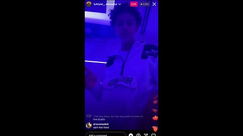 Luh Tyler & DD Osama Got Music Collab On The Waayyyy Via Instagram Live (28/03/23)