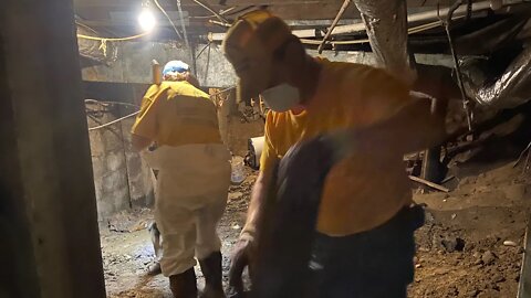 Mudding Out A Flood Victim’s Home - KY Flooding