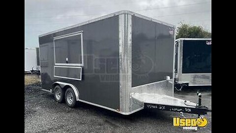 BRAND NEW 2023 - 8.5' X 16' Concession Trailer | Mobile Street Vending Unit for Sale in Georgia!