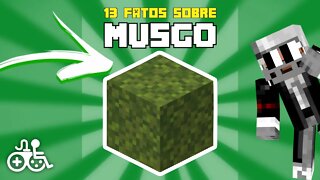 13 Fatos sobre MUSGO no Minecraft #shorts