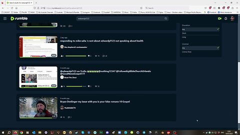 rumble video for Bob