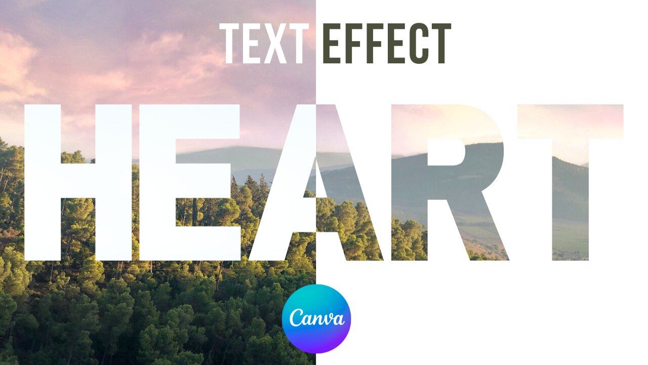 How to Create a Text Mask in Canva (Tutorial)