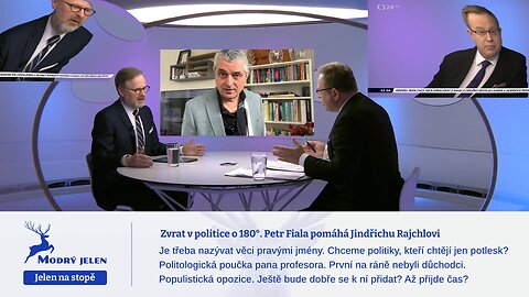 Zvrat v politice o 180°. Petr Fiala pomáhá Jindřichu Rajchlovi