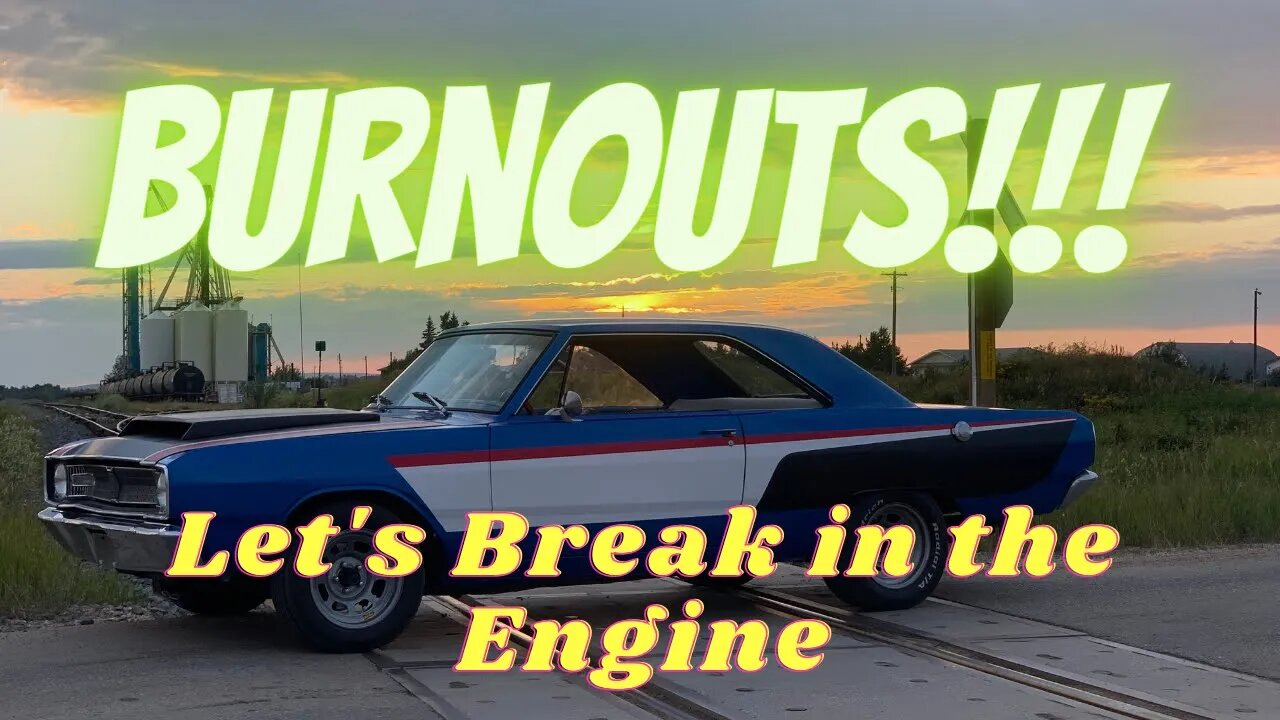 Burnouts!!!! 1967 Dodge Dart rips hard!!! Smoke for days!!!