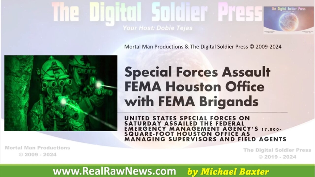 Special Forces Assault FEMA Houston Office