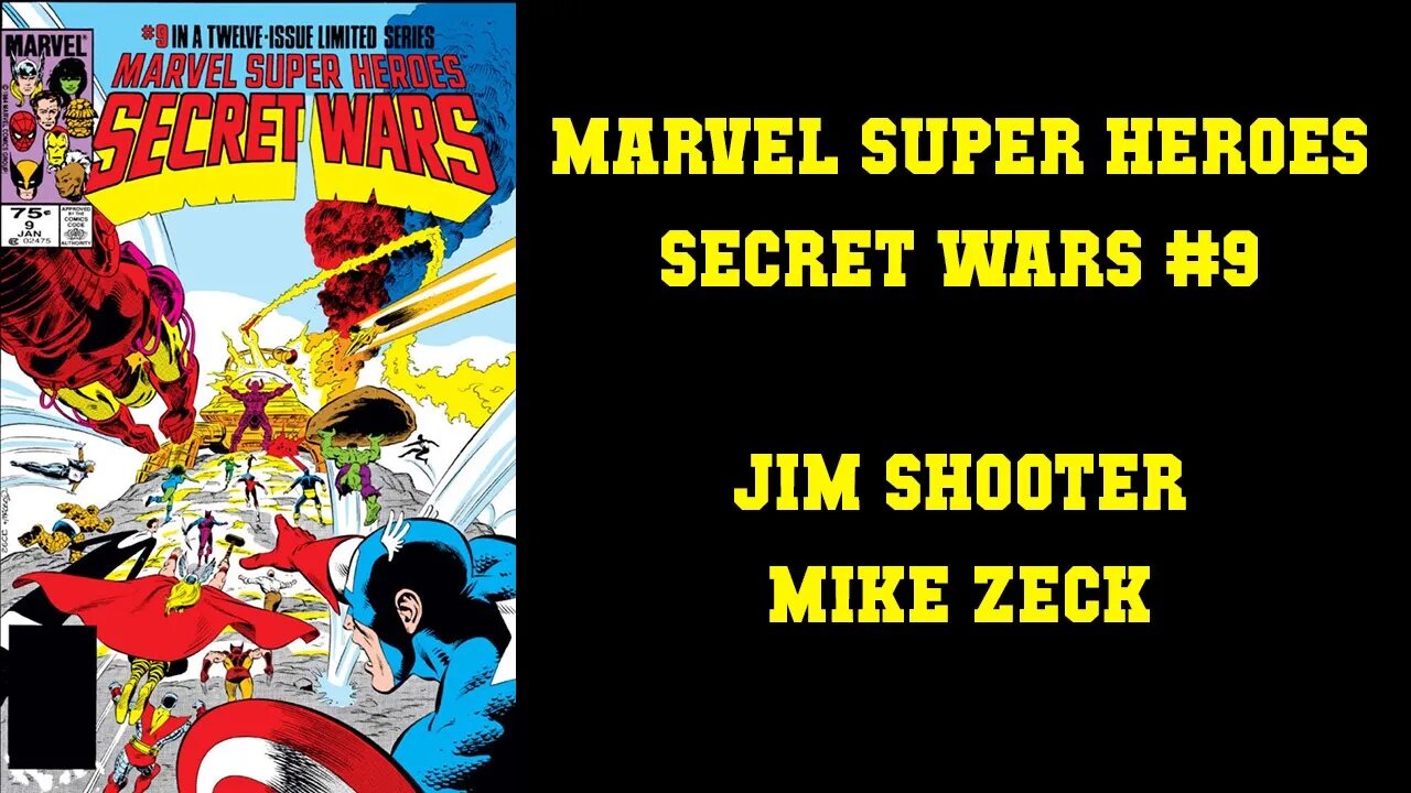 Secret Wars #9 - Galactus goes Marvel vs. Capcom 3 on our Heroes
