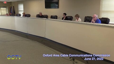 Oxford Aera Cable Communications Commission 6/27/22