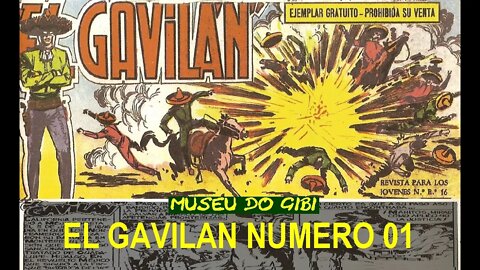 EL GAVILAN NUMERO 01 GIBI EM ESPANHOL- #museudogibi #quadrinhos #comics #manga