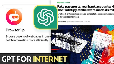 ChatGPT BrowserOp Plugin Integration & Browse Dozens of Webpages | Tutorial