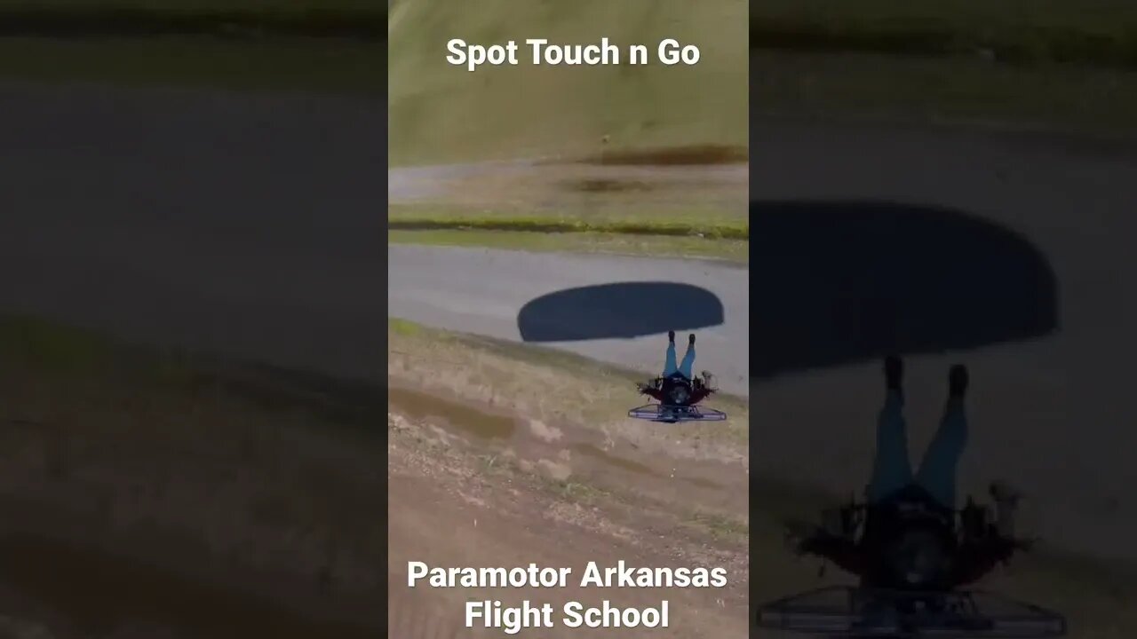 Spot Touch n Go on my #paramotor at http://www.ParamotorArkansas.com