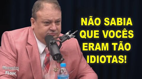 ERICK JACQUIN FICA BRAVO COM BANCADA DO FLOW - ERICK JACQUIN NO FLOW | MOMENTOS FLOW