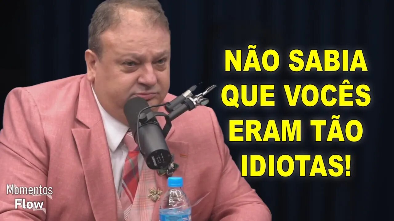 ERICK JACQUIN FICA BRAVO COM BANCADA DO FLOW - ERICK JACQUIN NO FLOW | MOMENTOS FLOW