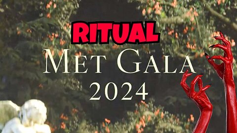 THE MET GALA IS A SECRET RITUAL, THE STARS AND ELITES COME TOGETHER