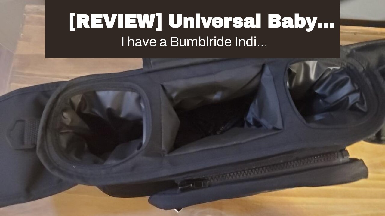 [REVIEW] Universal Baby Stroller Organizer with Insulated Cup Holders- Bag Organizer with Shoul...