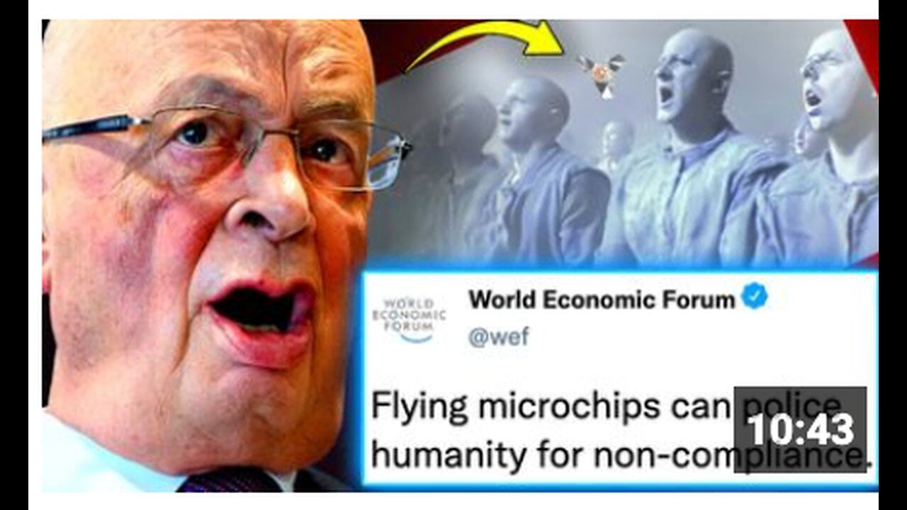 WEF Unveils 'Flying Microchips' That Can Detect 'Thought Crimes' and 'Disable Your Brain'