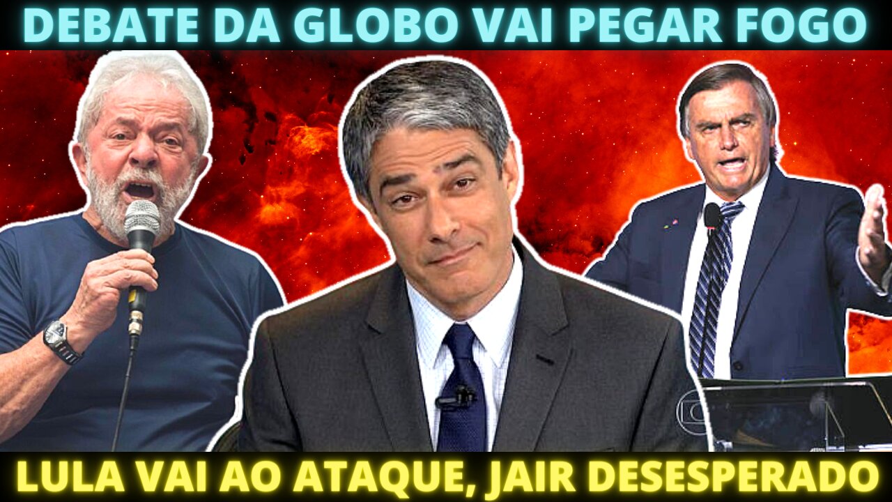 Debate na Globo virá logo depois do Datafolha - Lula deve crescer, Bolsonaro não