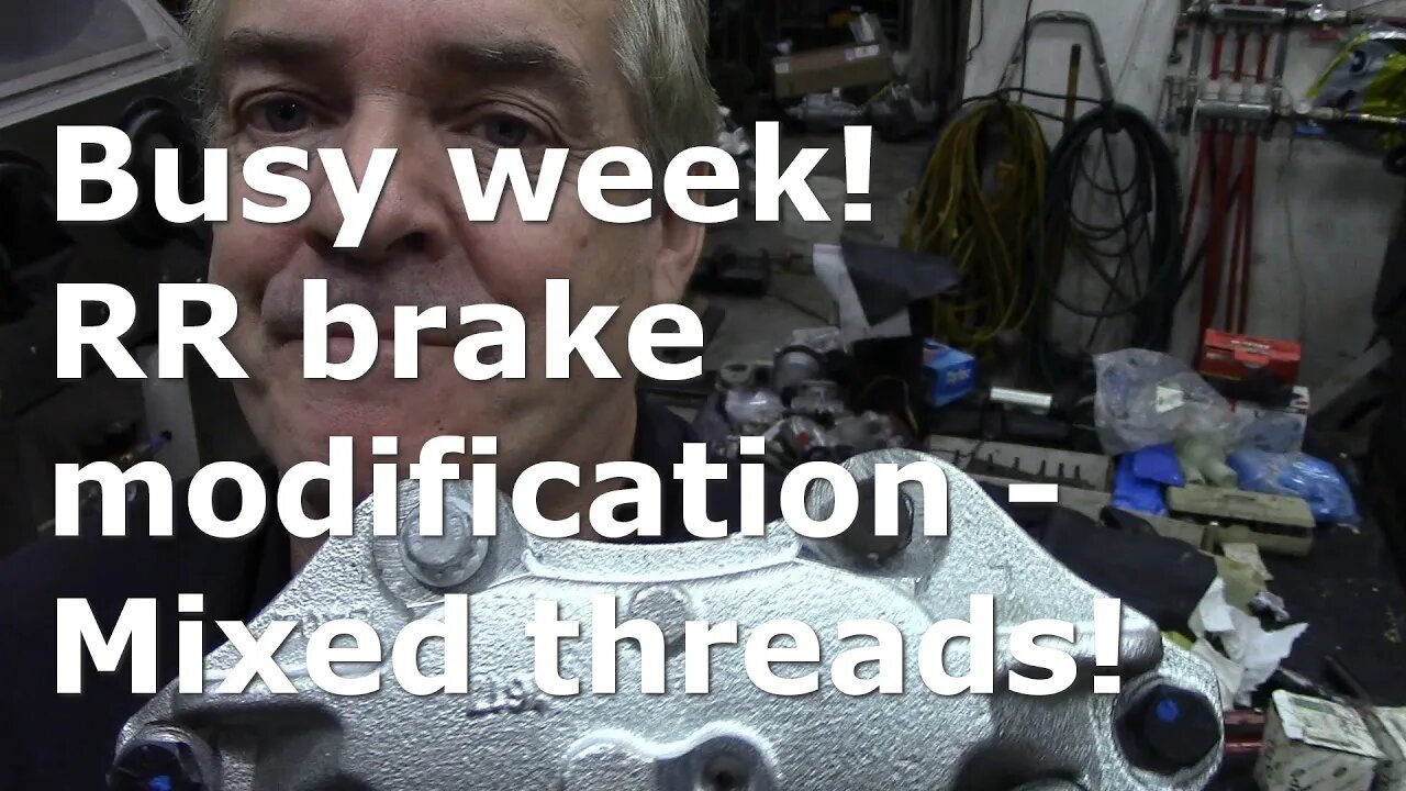 Busy week ramble. RR brake update and other goings on