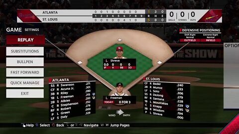 Braves Dynasty S:5 G:89 @ St Louis (56-32)