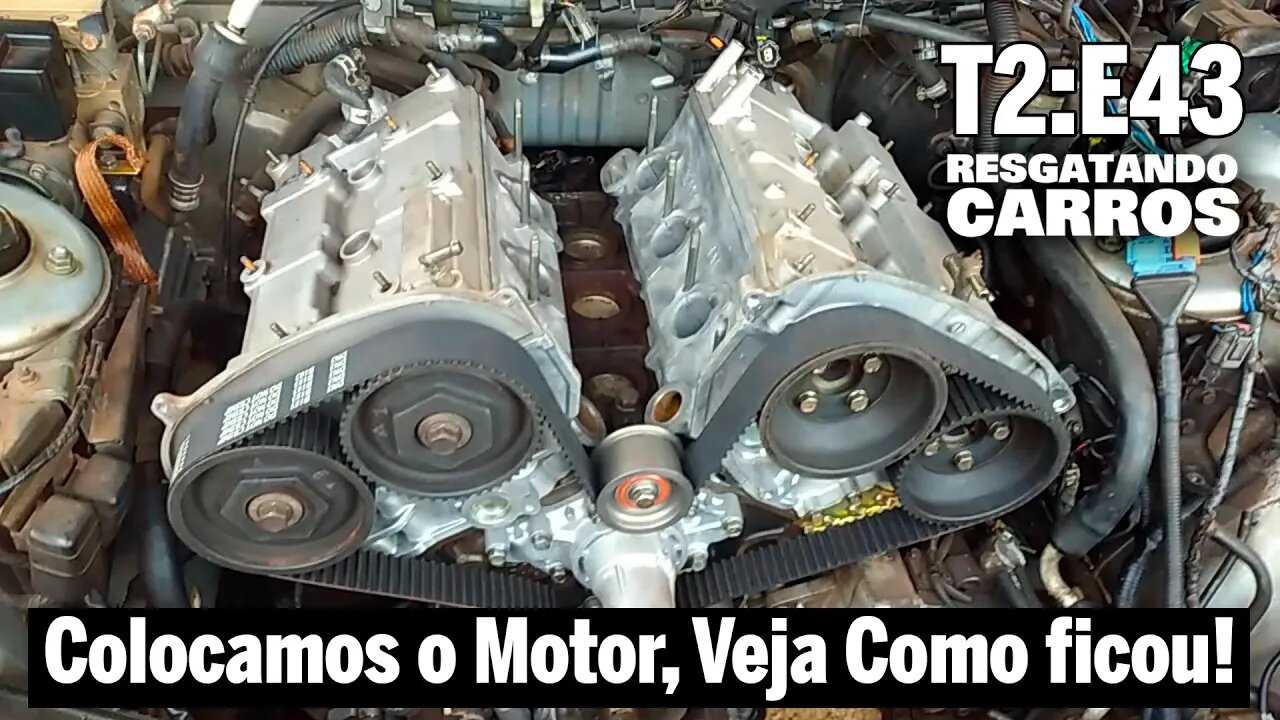 Colocamos o Motor, Veja Como ficou! "Resgatando Carros" T2:E43