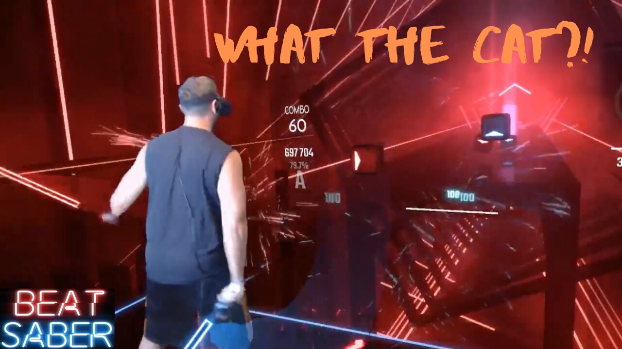 Beat Saber || What The Cat - Camellia || Expert Mixed Reality