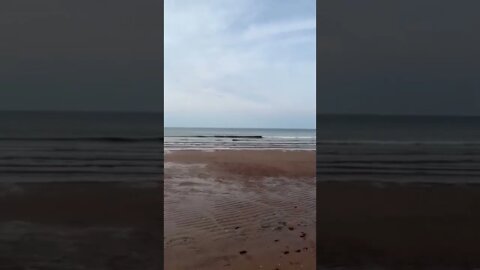 Walking along the beach