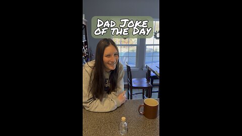 She sees right through me - Dad Joke of the Day