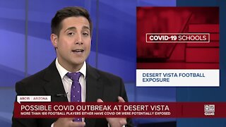 Desert Vista High School football players potentially exposed to COVID-19