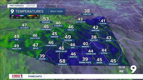 Calm weekend ahead of freezing temps and storms next week