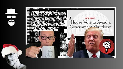 HOUSE GOP VOTE W DEMS...DOWN GOES TRUMP'S BILL...