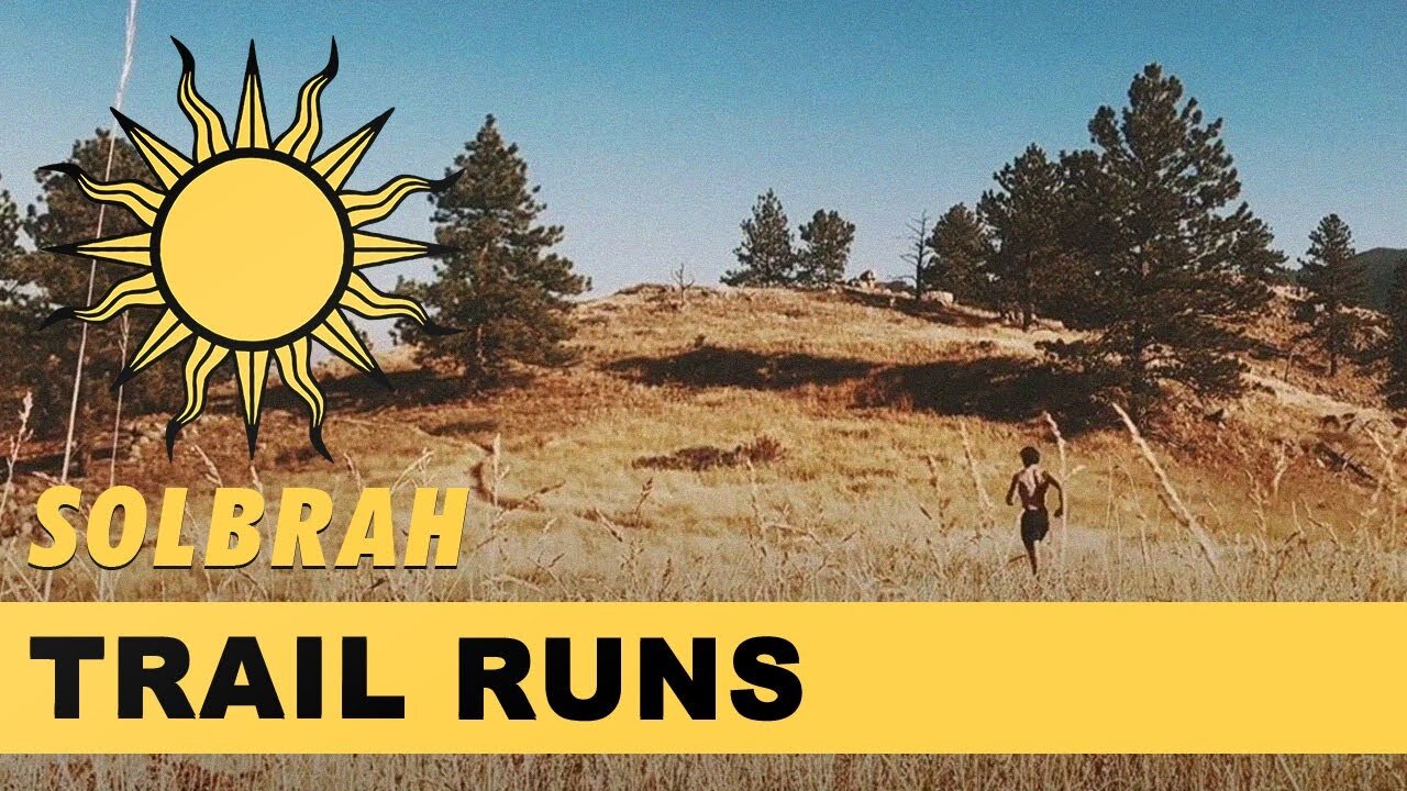 Sol Brah trail runs near Boulder, Colorado