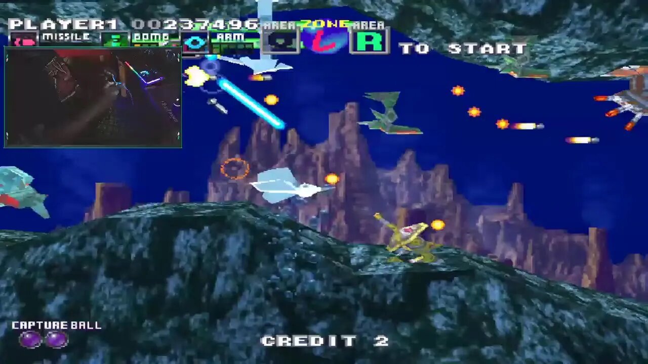 Old School Sunday!! PSX game: G-Darius